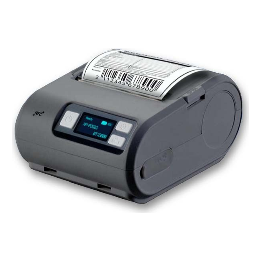 Impresora de Etiquetas EC-LINE Ec-mp-200 Portátil de Tickets y Ec Line Ancho Máximo de Impresión 2 Pulgadas (58 mm)