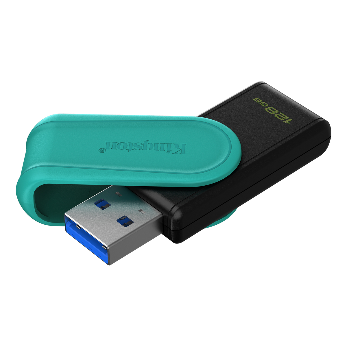 Memoria USB Kingston Technology DataTraveler Exodia S 128 GB Negro/Azul (DTXS/128GB)