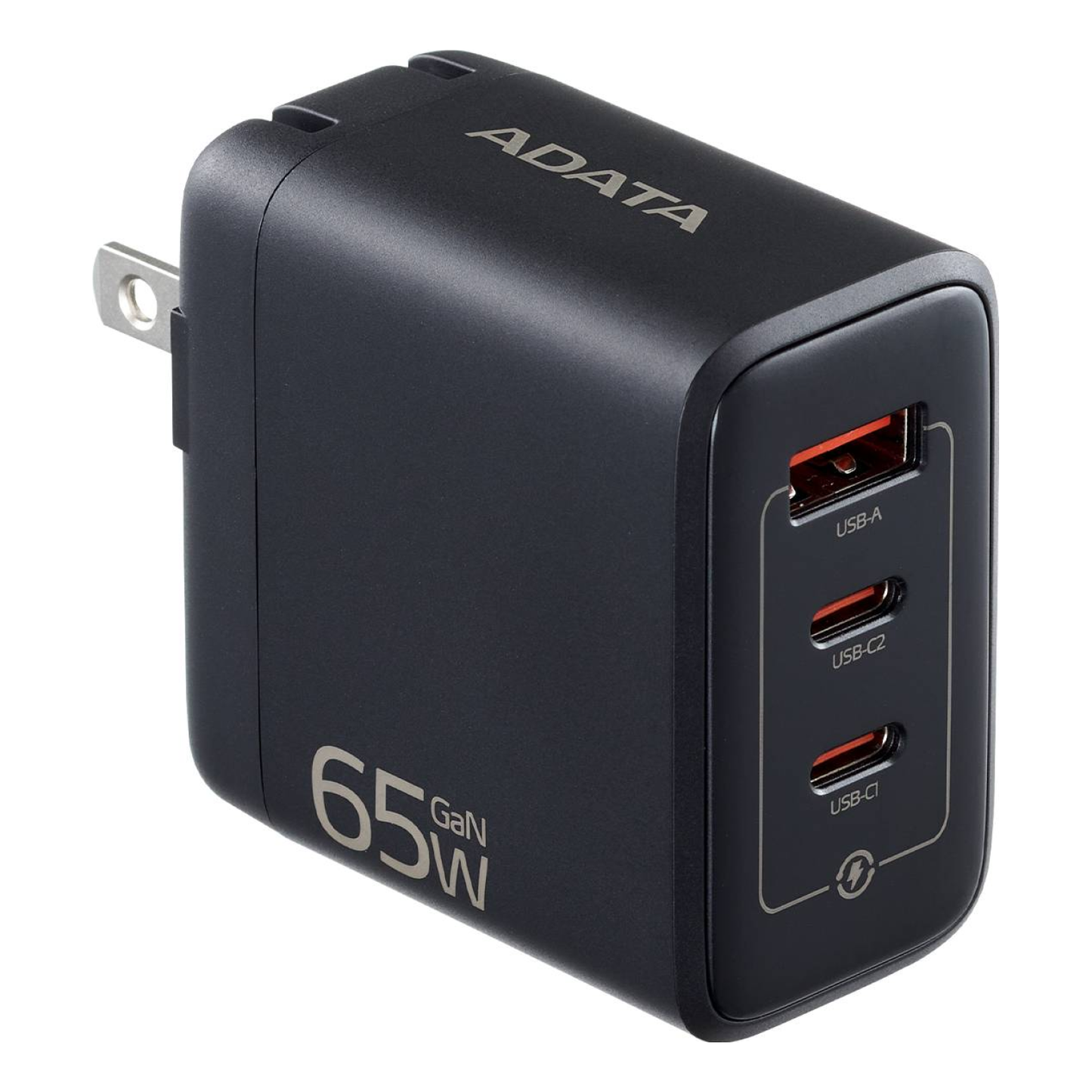 Cargador de pared ADATA CHARGERU-0653-QCPDBK