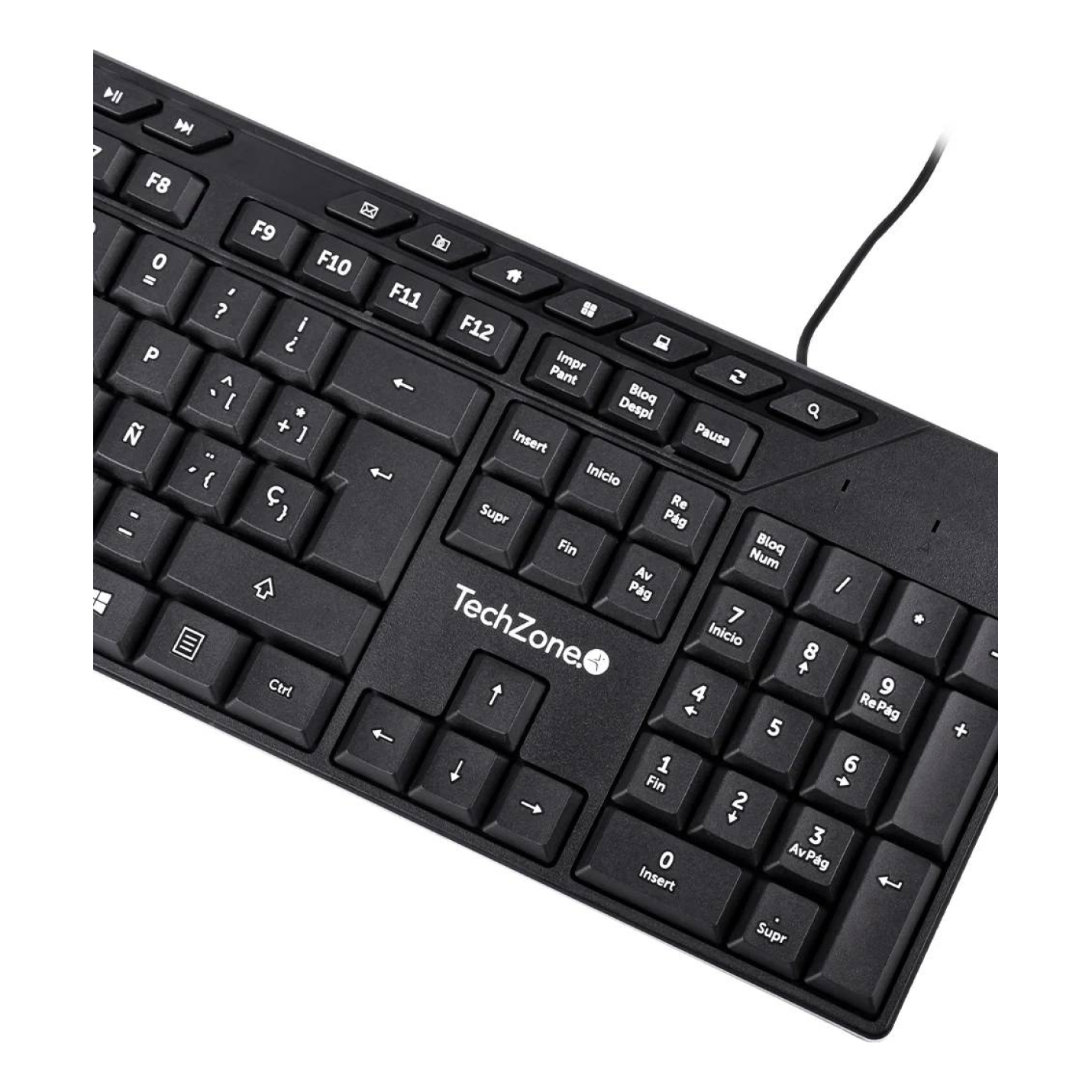 Kits para Teclado Y Mouse TECHZONE TZACCBA01