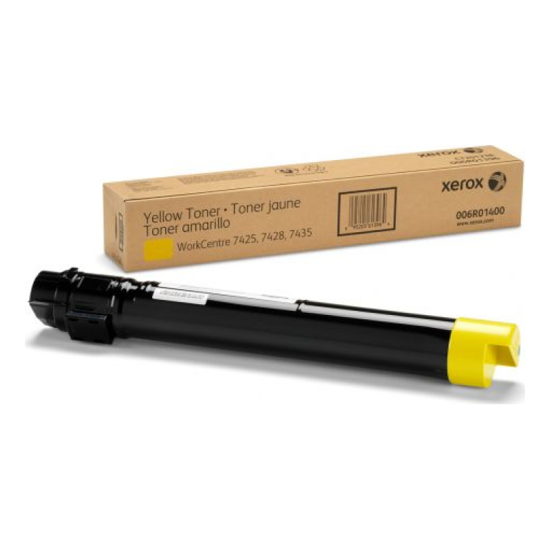 Tóner Xerox 006R01518 Alto Rendimiento Amarillo para WorkCentre 7525