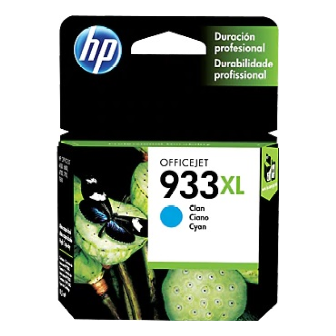Cartucho de Tinta HP Original 933XL Cian – Para OfficeJet 6100, OfficeJet 6600, OfficeJet 6700 (CN054A)