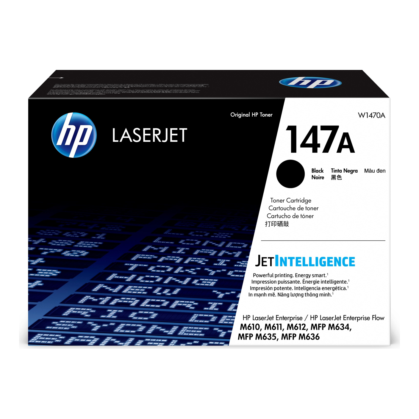 Tóner HP Original 147A Negro – Para LaserJet Pro M404, LaserJet Pro M428, LaserJet Pro M304 (W1470A)