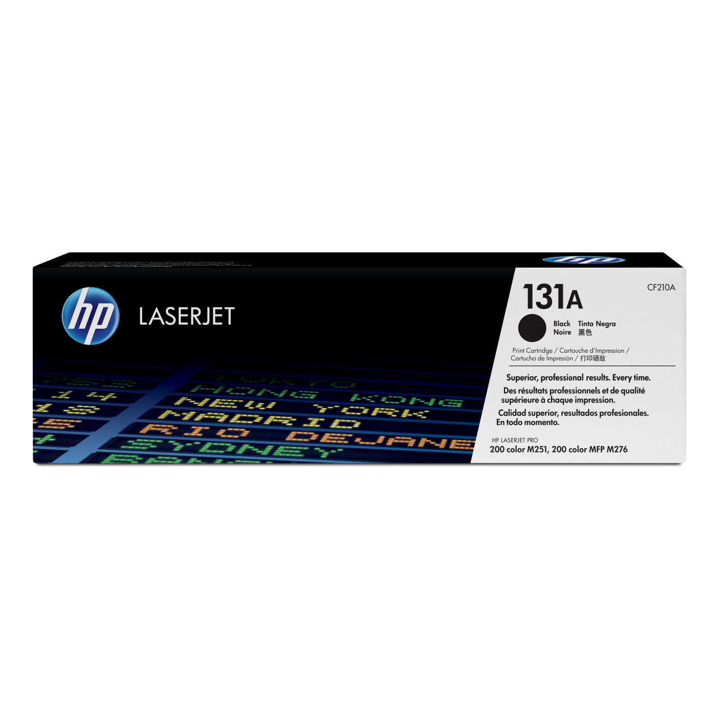 Tóner HP Original 131A Negro – Para LaserJet Pro 200, LaserJet Pro M251, LaserJet Pro M276 (CF210A)