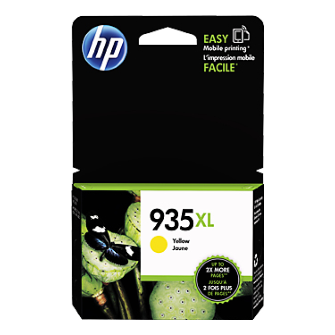 Cartucho de Tinta HP Original 935XL Amarillo – Para OfficeJet Pro 6230, OfficeJet Pro 6830, OfficeJet Pro 6835 (C2P26AL)