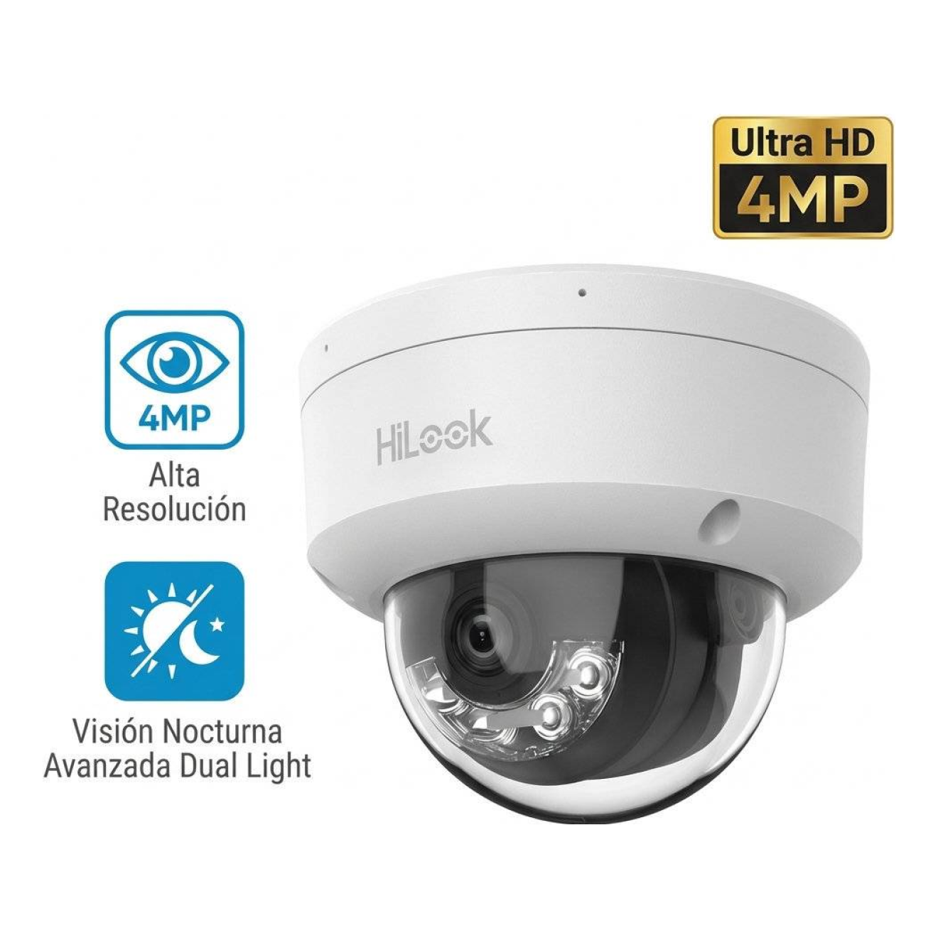 Cámara Domo IP HIKVISION IPC-D140HA-U