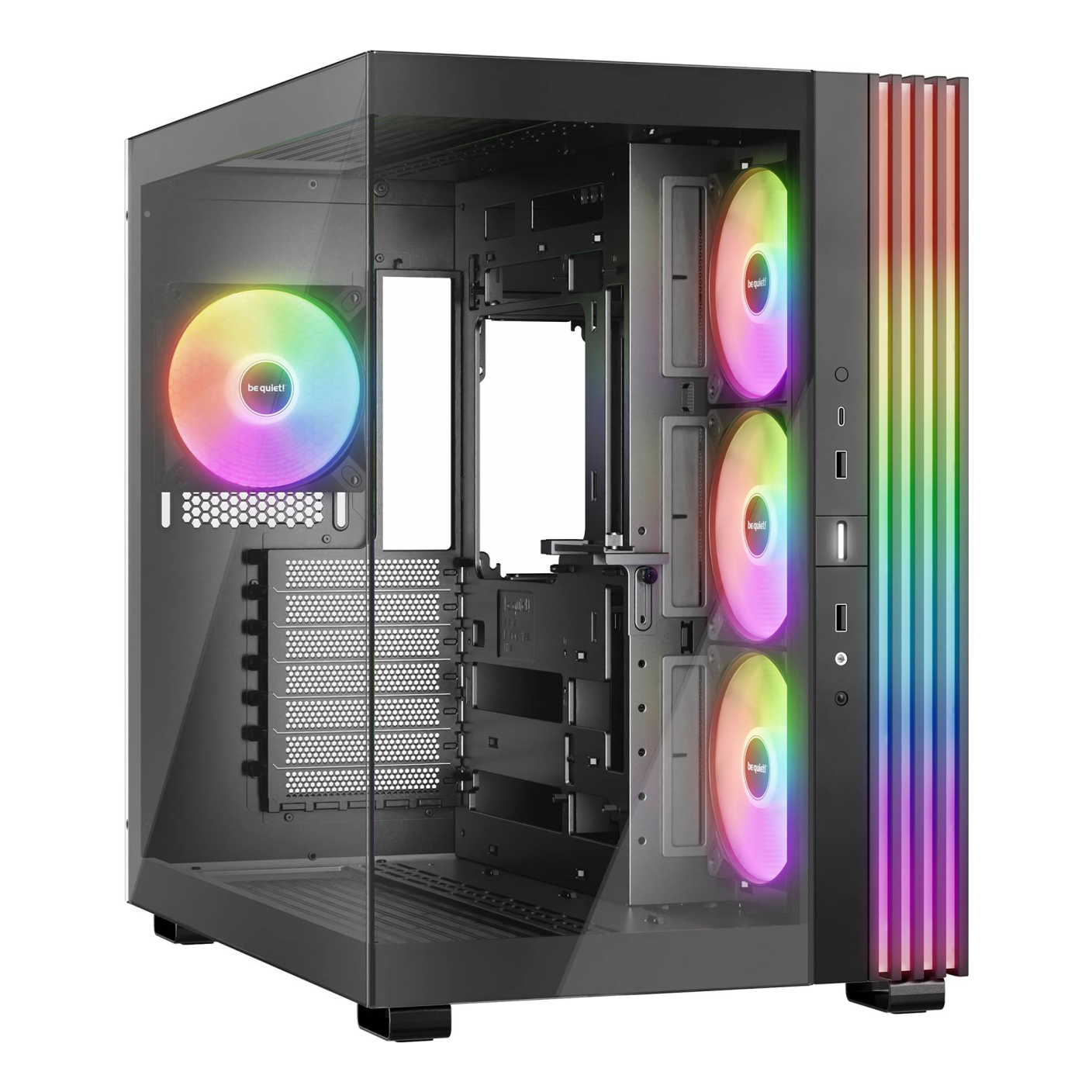 Gabinetes Gaming Be Quiet Light Base 600 LX Black
