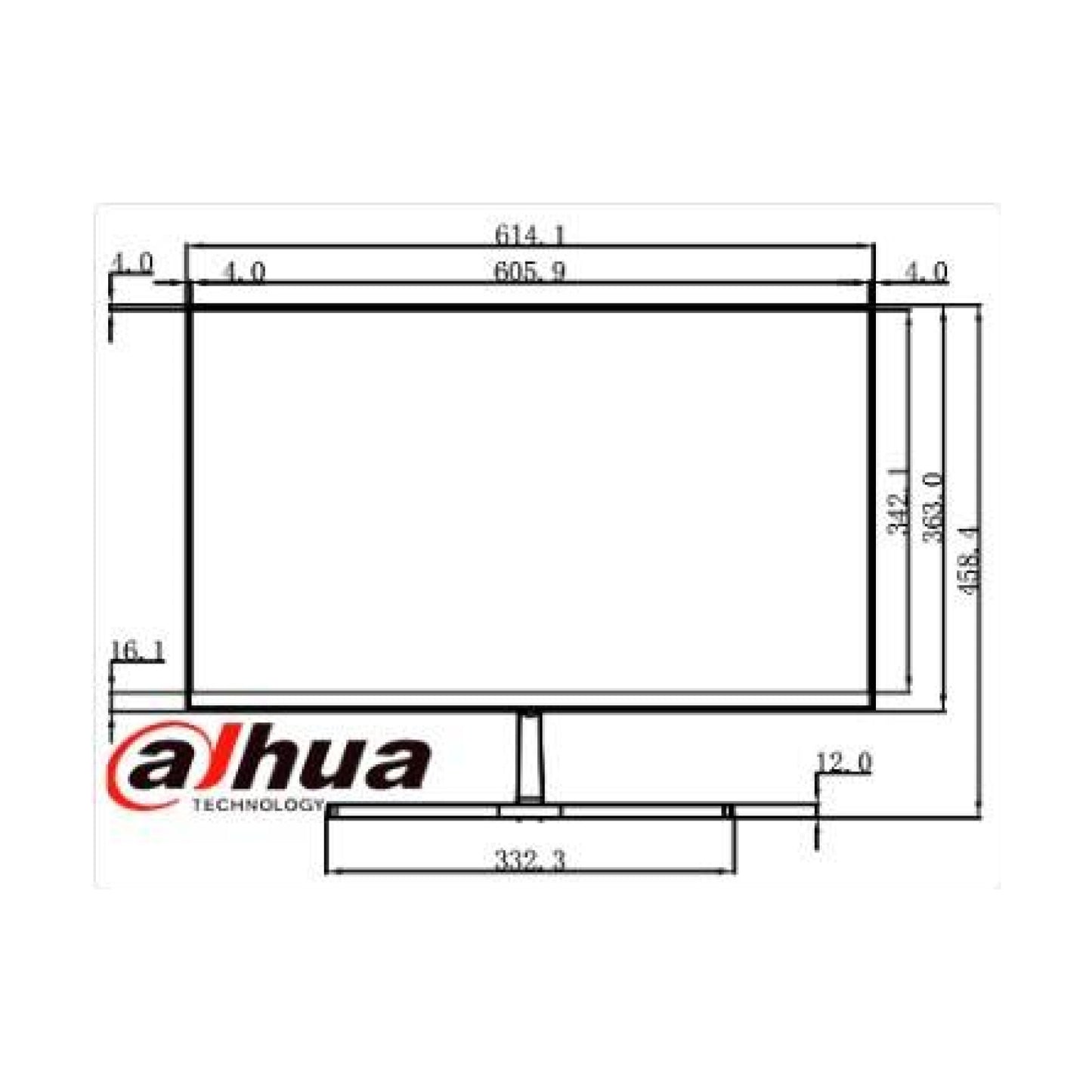 Monitores para videovigilancia Dahua Technology DHI-LM27-B200S