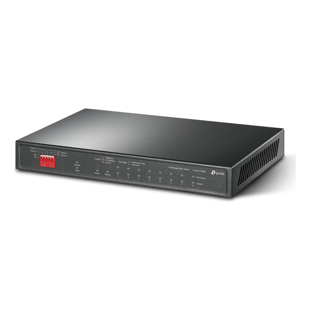 Switch de Escritorio TP-LINK TL-SG1210MP