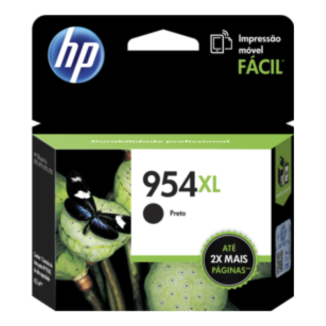 Cartucho de Tinta HP Original 954XL Negro – Para OfficeJet Pro 7740, OfficeJet Pro 8710, OfficeJet Pro 8720 (CARHPP2550)