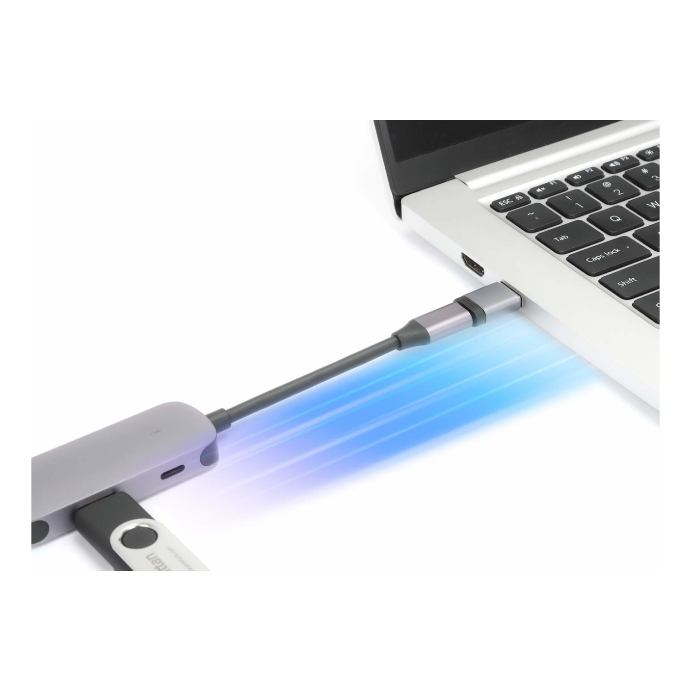 Adaptador USB-A a USB-C MANHATTAN 356305