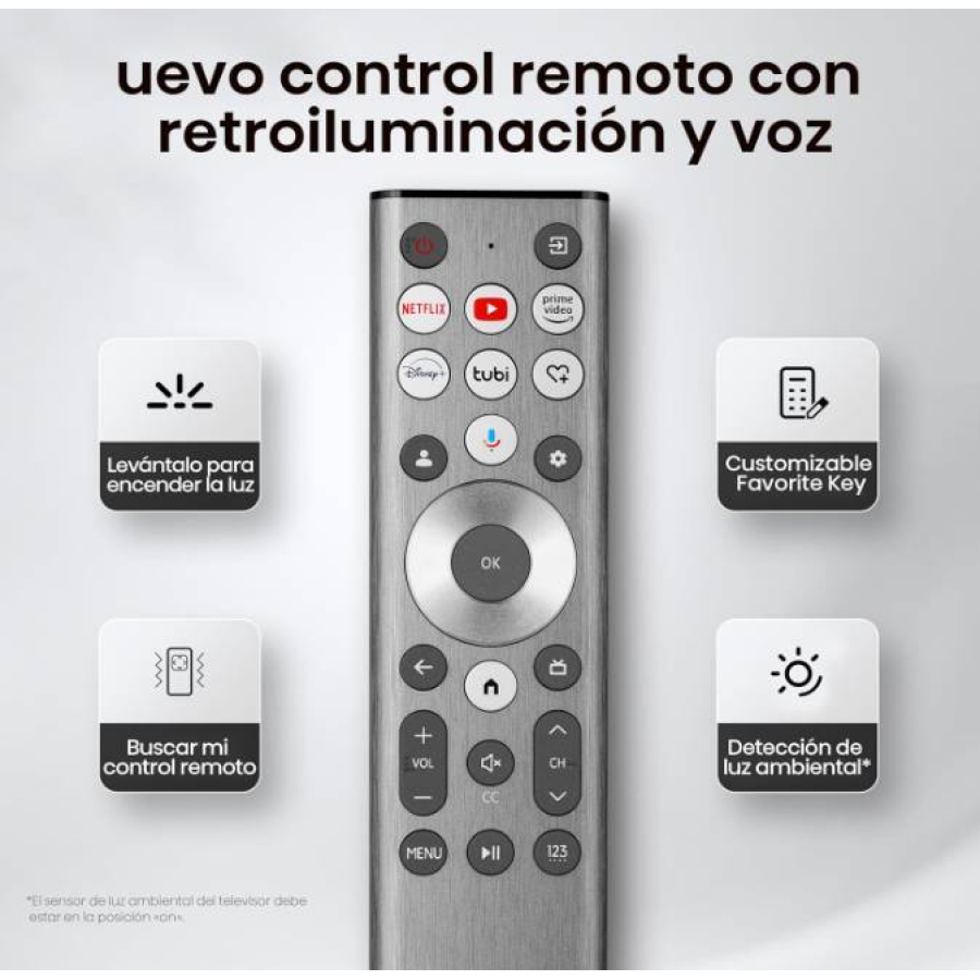 Televisiones Hisense 75U8QG