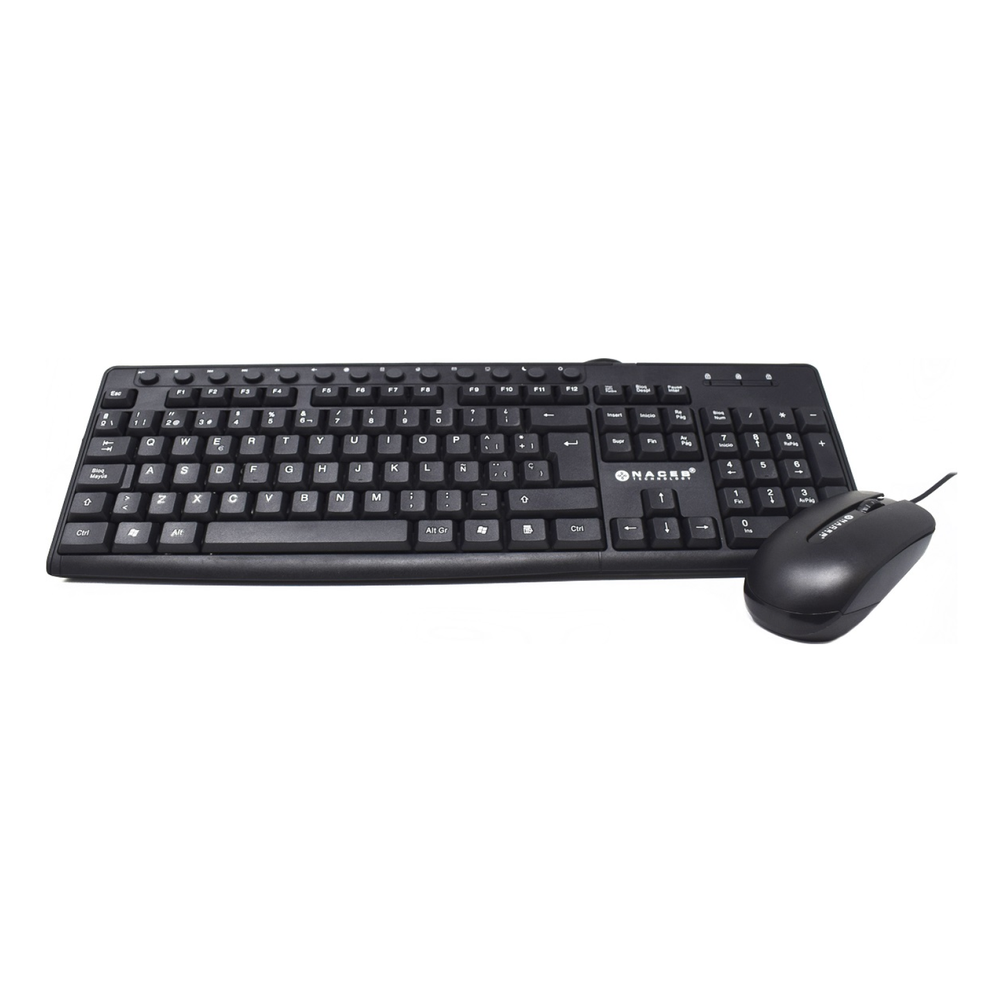 Kit de Teclado y Mouse Naceb Technology -