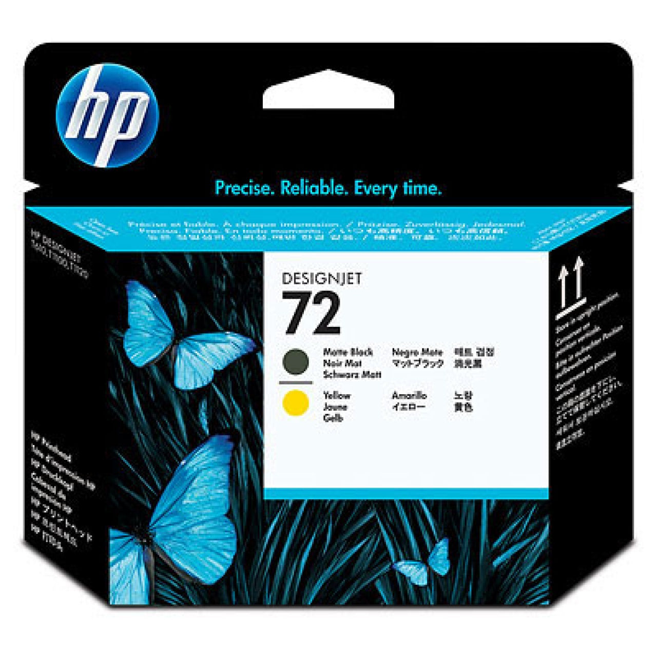 Cabezal de Impresión HP Original 72 Negro – Para T610, T620, T770 (C9384A)