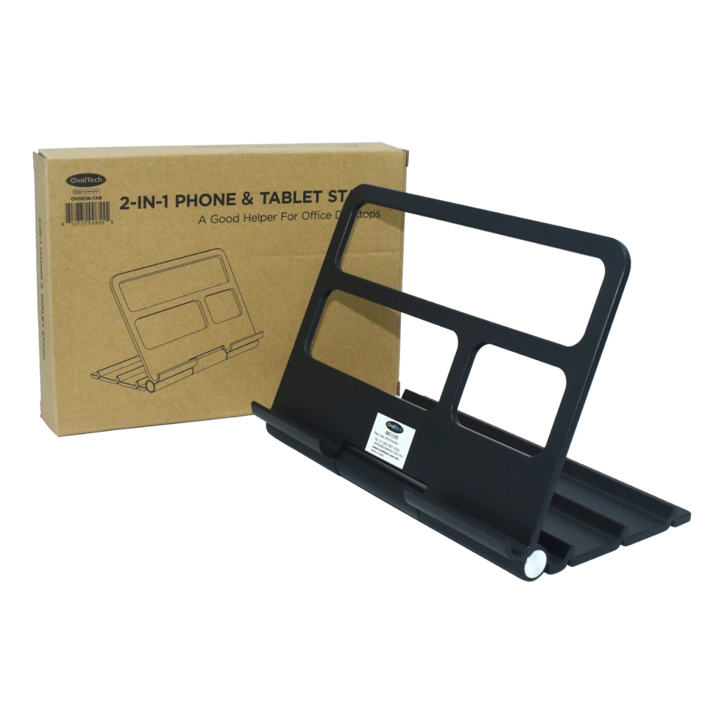 Soporte Vertical para Tableta/ Celular OVALTECH OVDESK-TAB