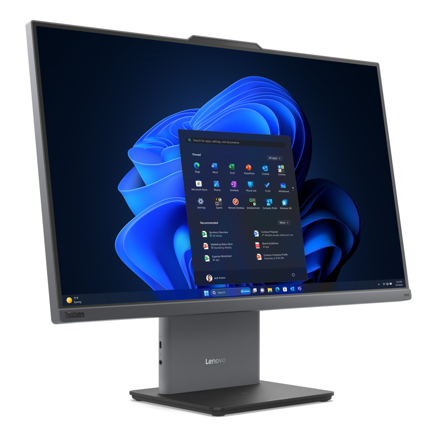 All in One LENOVO 12SB001WLS