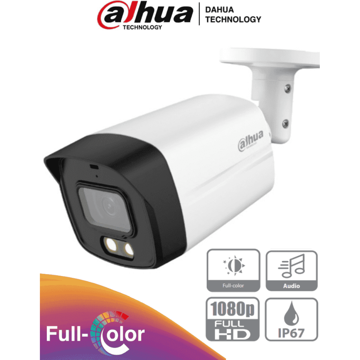 Cámara Bala Dahua Technology DH-HAC-HFW1209TLMN-A-LED