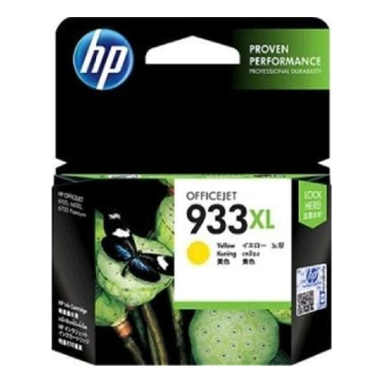 Cartucho de Tinta HP Original 933XL Amarillo – Para OfficeJet 6100, OfficeJet 6600, OfficeJet 6700 (CN056A)
