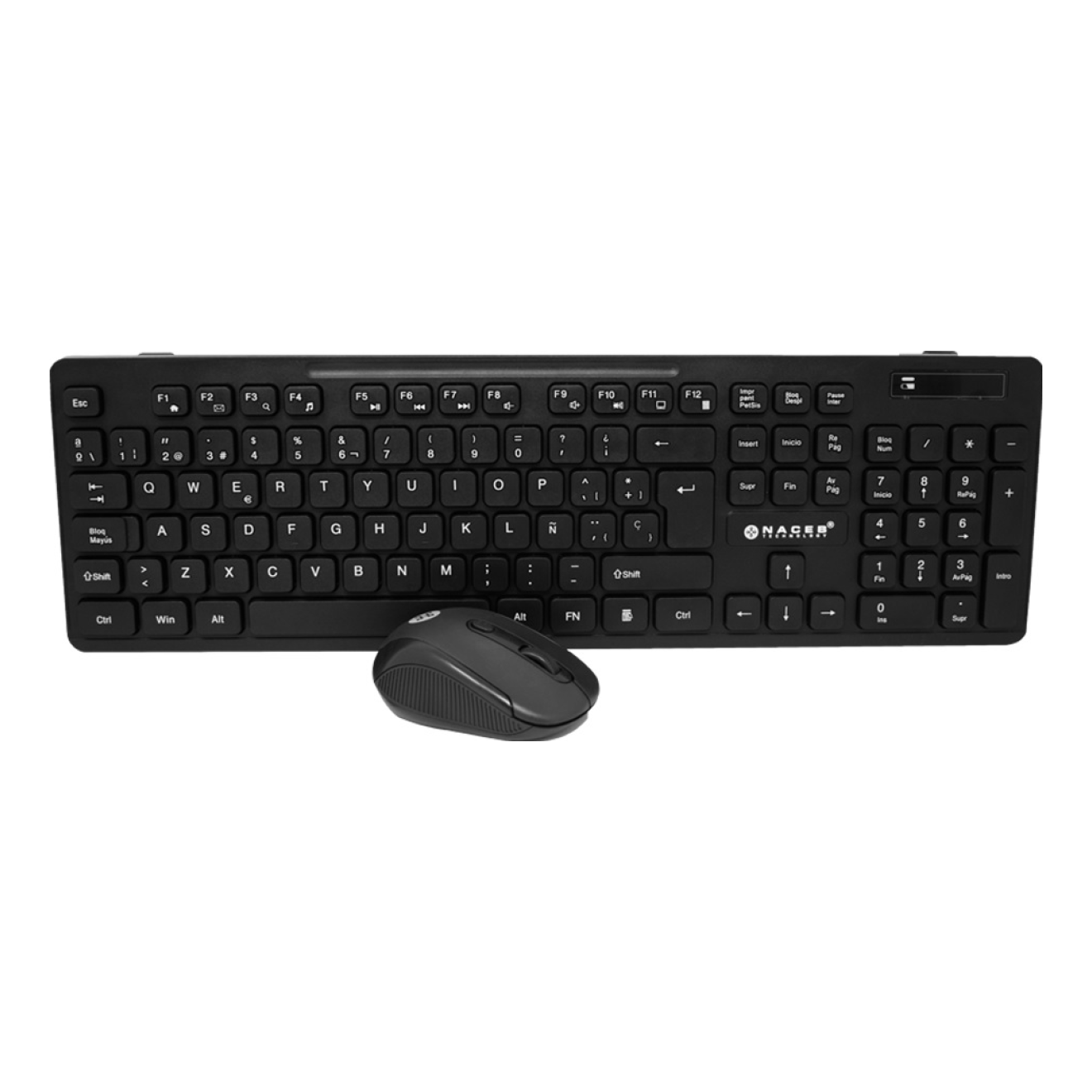 Kit teclado y mouse Naceb Technology NA-0123