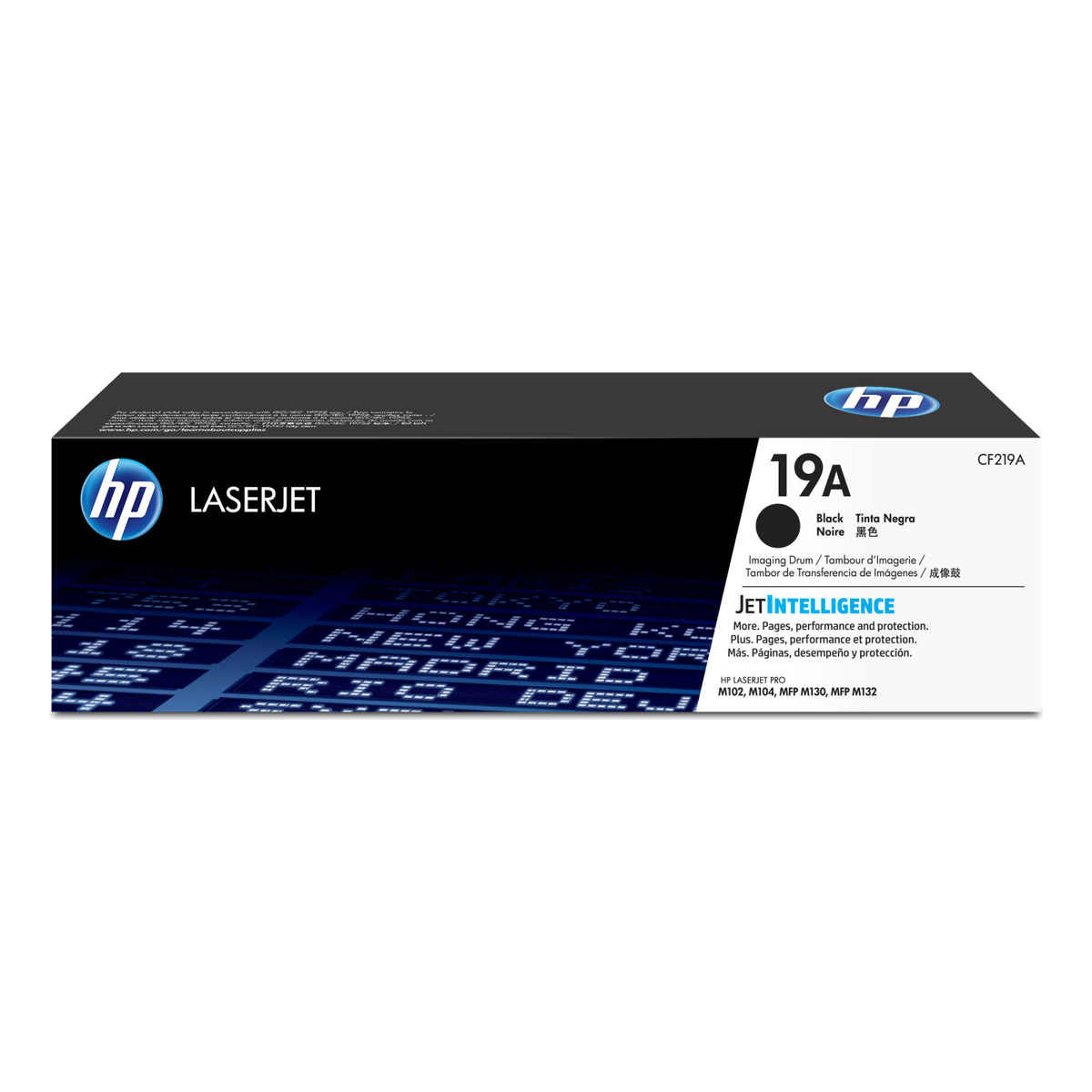Tambor HP Original 19A Negro – Para M102, M130, M132 (CF219A)