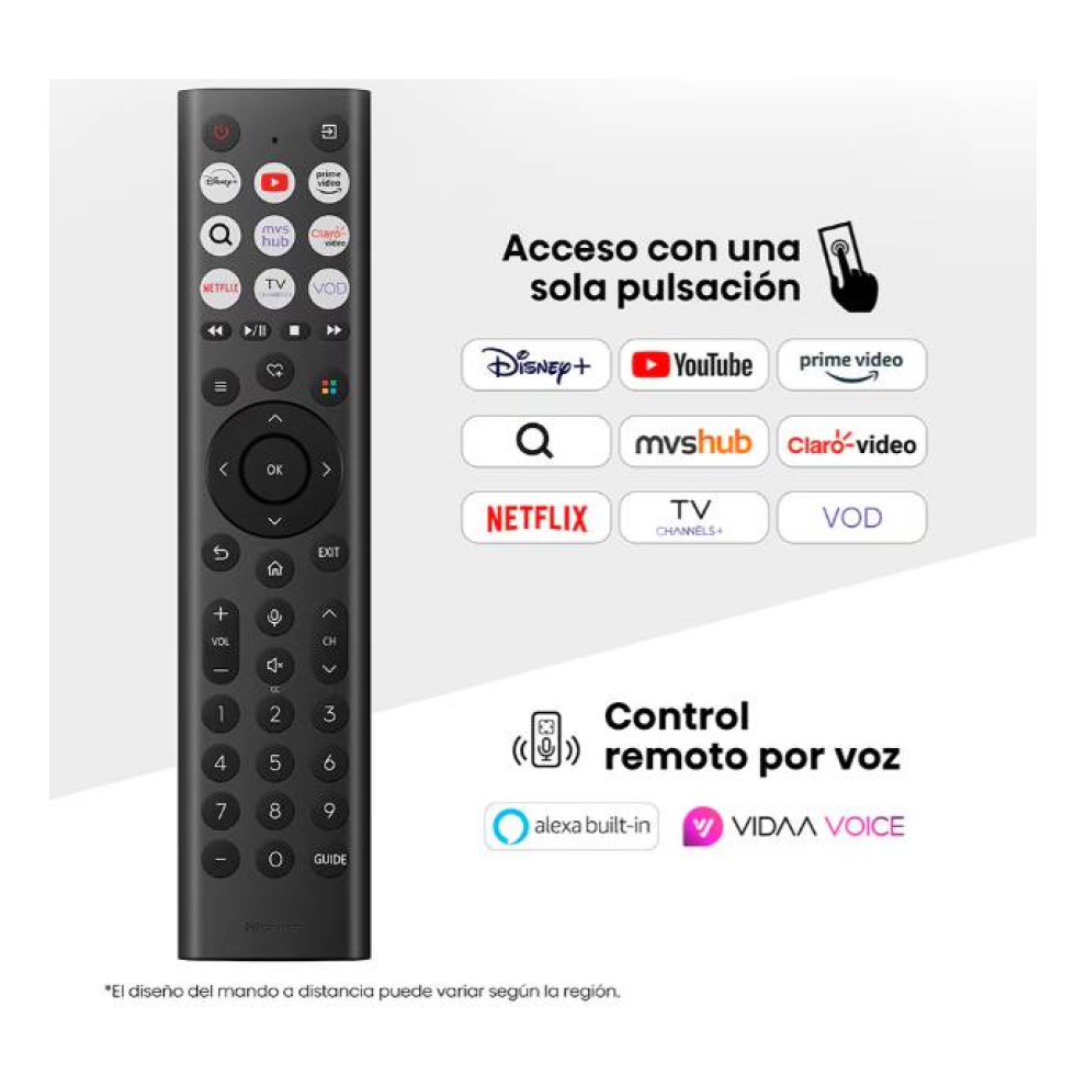 Televisiones Hisense 55QD6QV