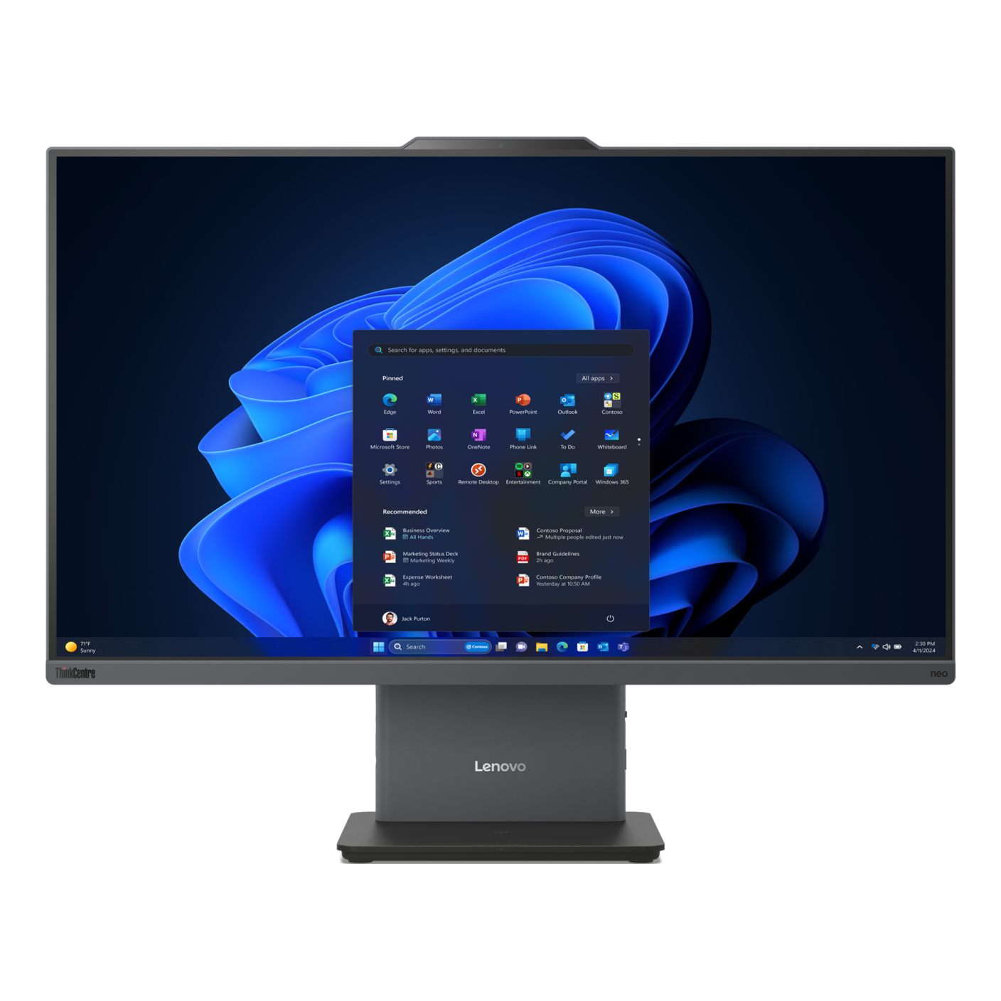 All in One LENOVO 12SB001WLS