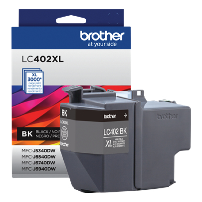 Cartucho BROTHER LC402XLBK