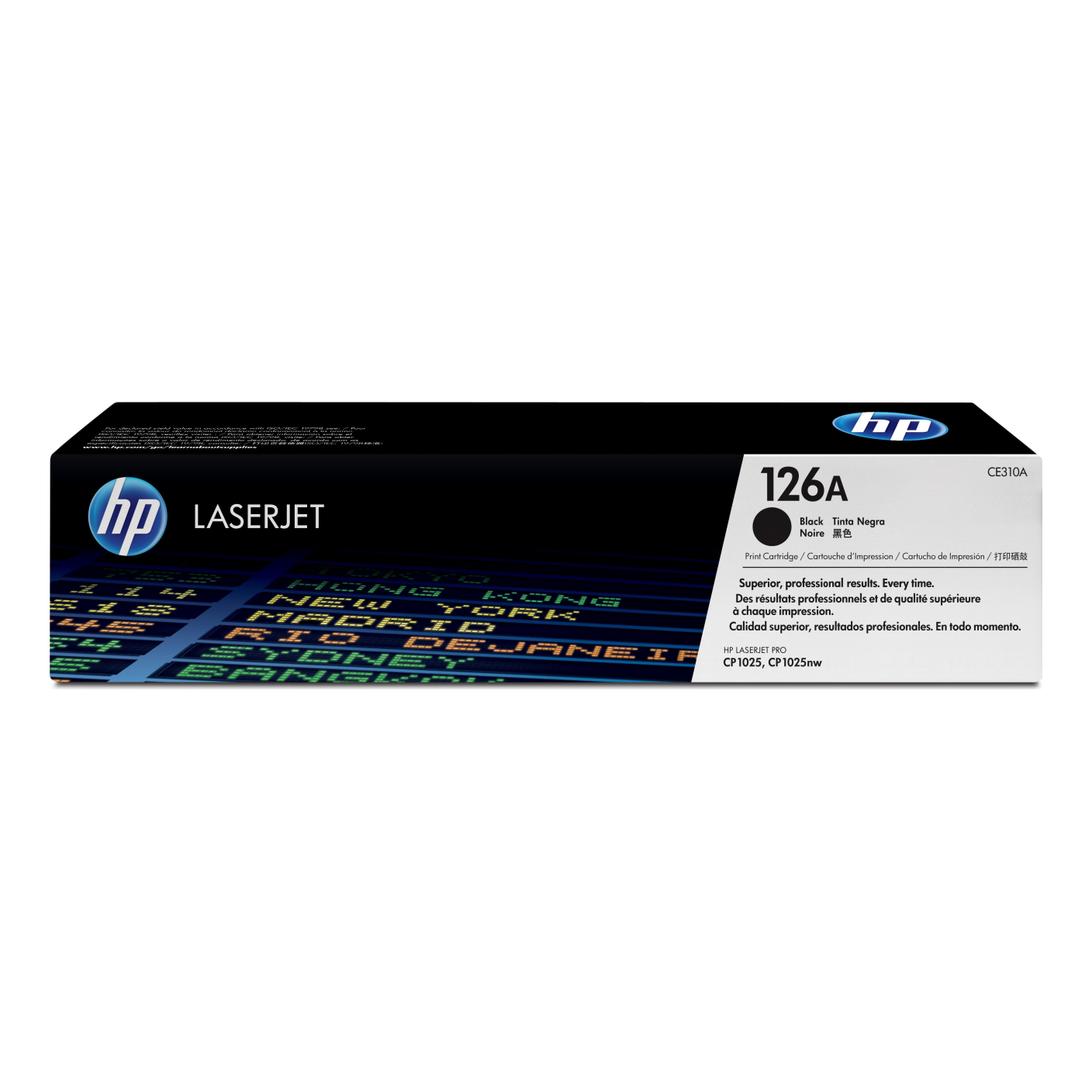 Tóner HP Original 126A Negro – Para M175, CP1025, M275 (CE310A)