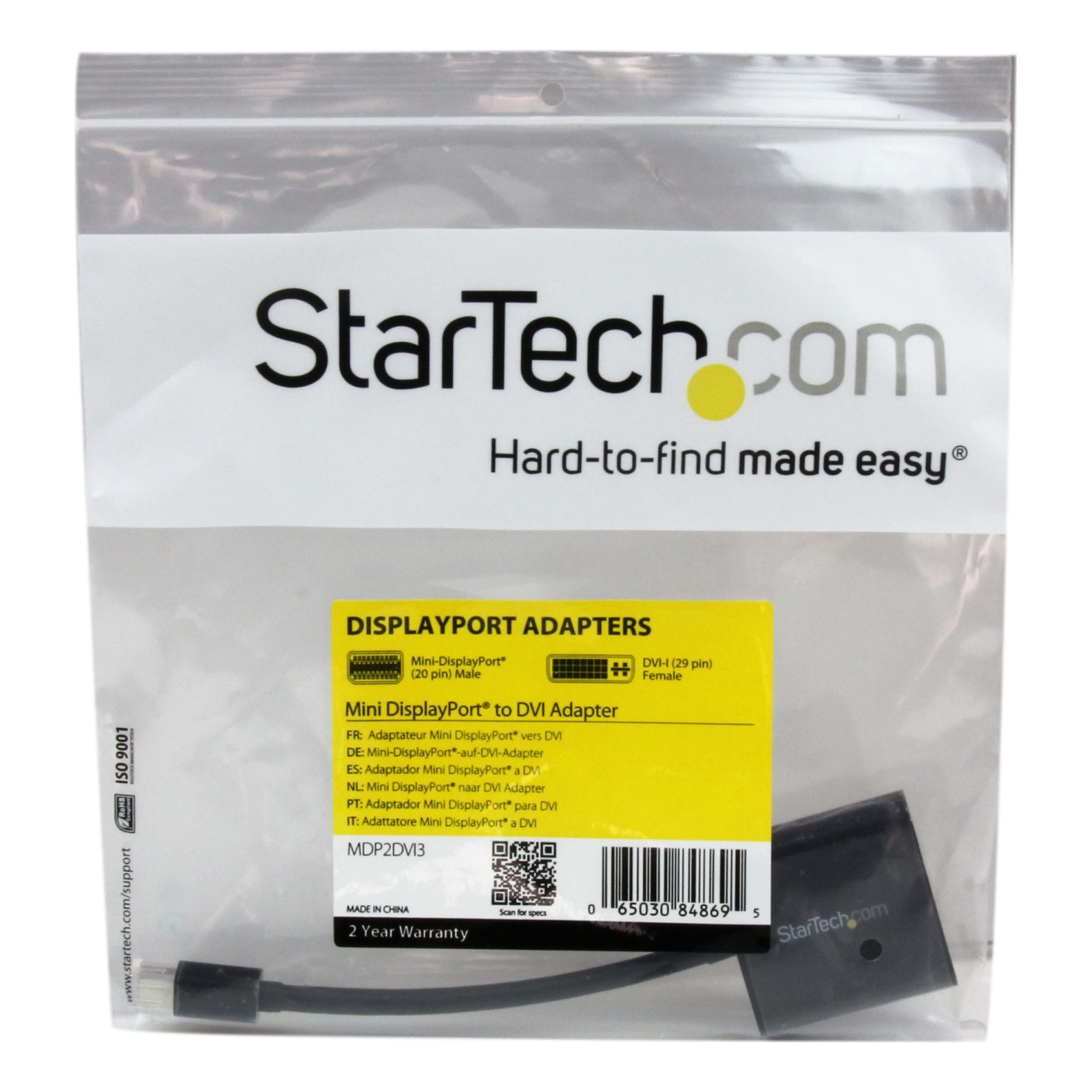 Adaptador de Video StarTech.com MDP2DVI3