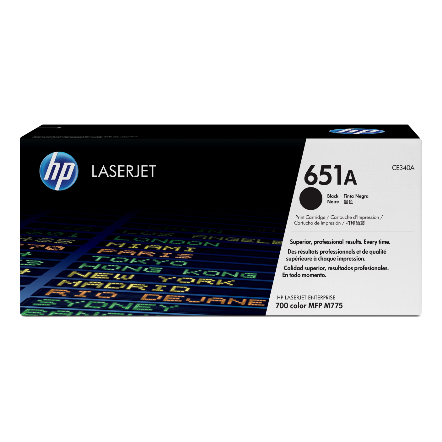 Tóner HP Original 651A Negro – Para LaserJet Enterprise 700 Color MFP M775, LaserJet Enterprise 700 Color MFP M775dn, LaserJet Enterprise 700 Color MFP M775f (CE340A)