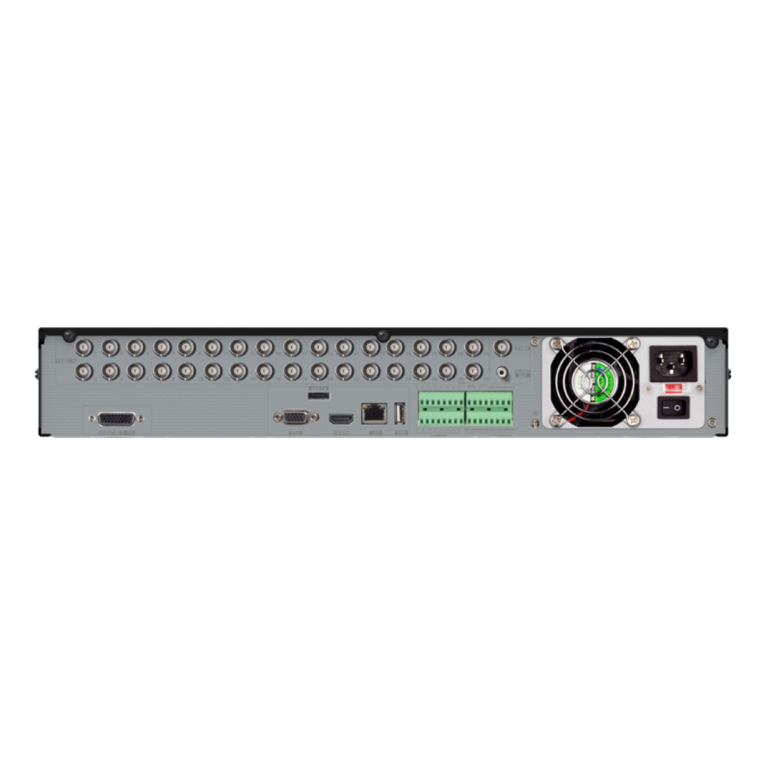 DVR PROVISION-ISR SH-32400A5N-5L(1.5U)-V2 32 canales 5 MP/3K sin disco