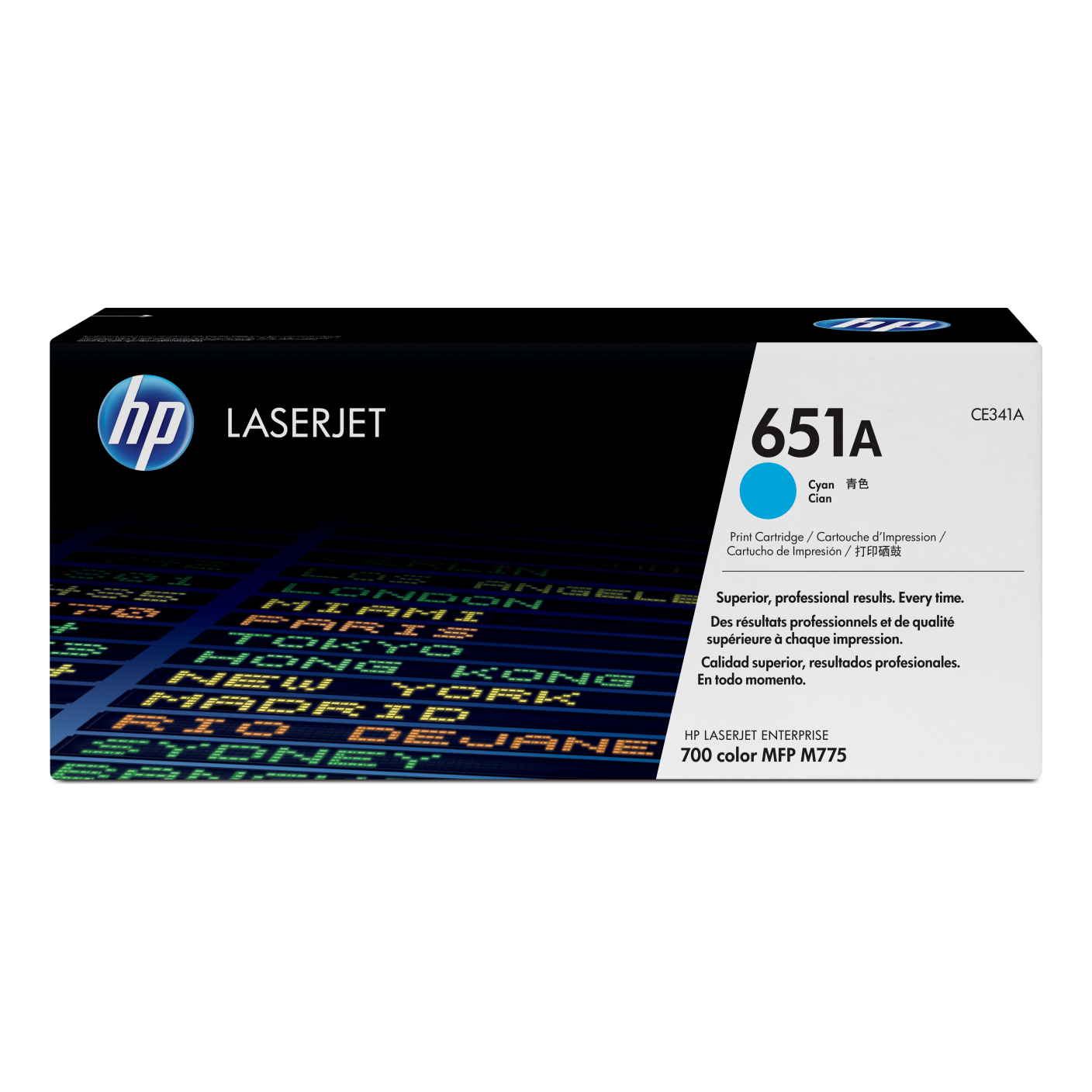 Tóner HP Original 651A Cian – Para CP4005, CP4025, CP4525 (CE341A)