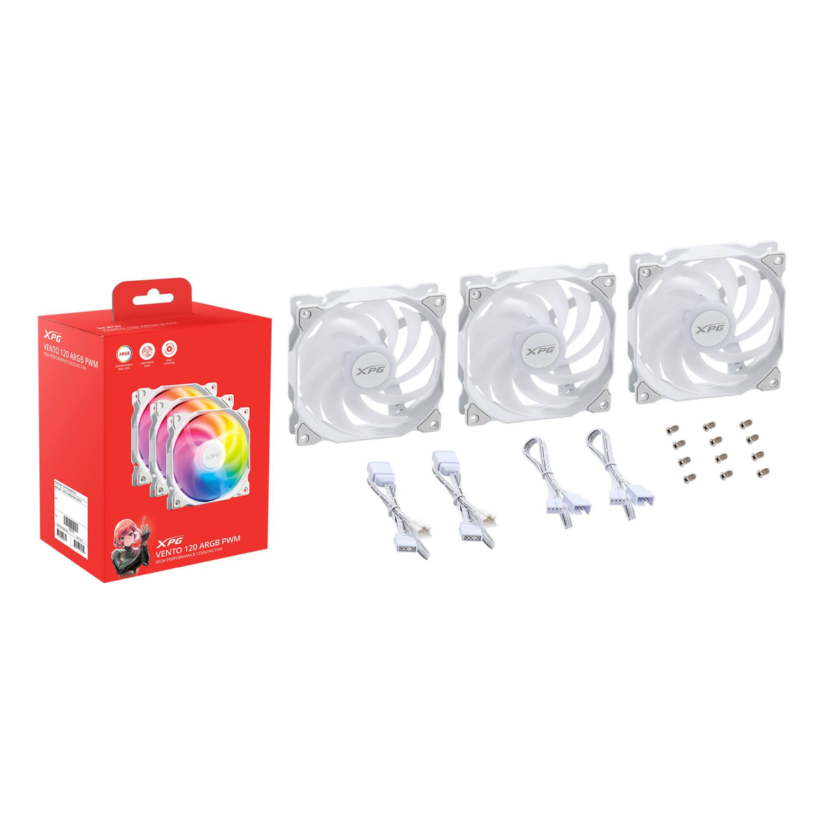 Ventilador XPG VENTO 120 ARGB PWMv