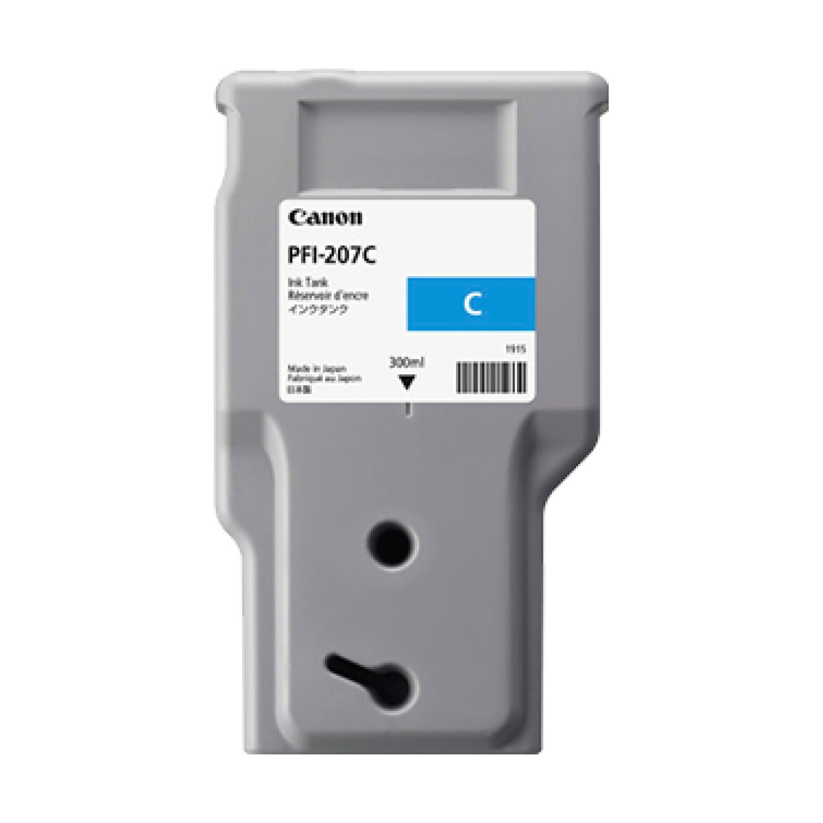 Tinta Canon PFI-207C Cian (8790B001AA)