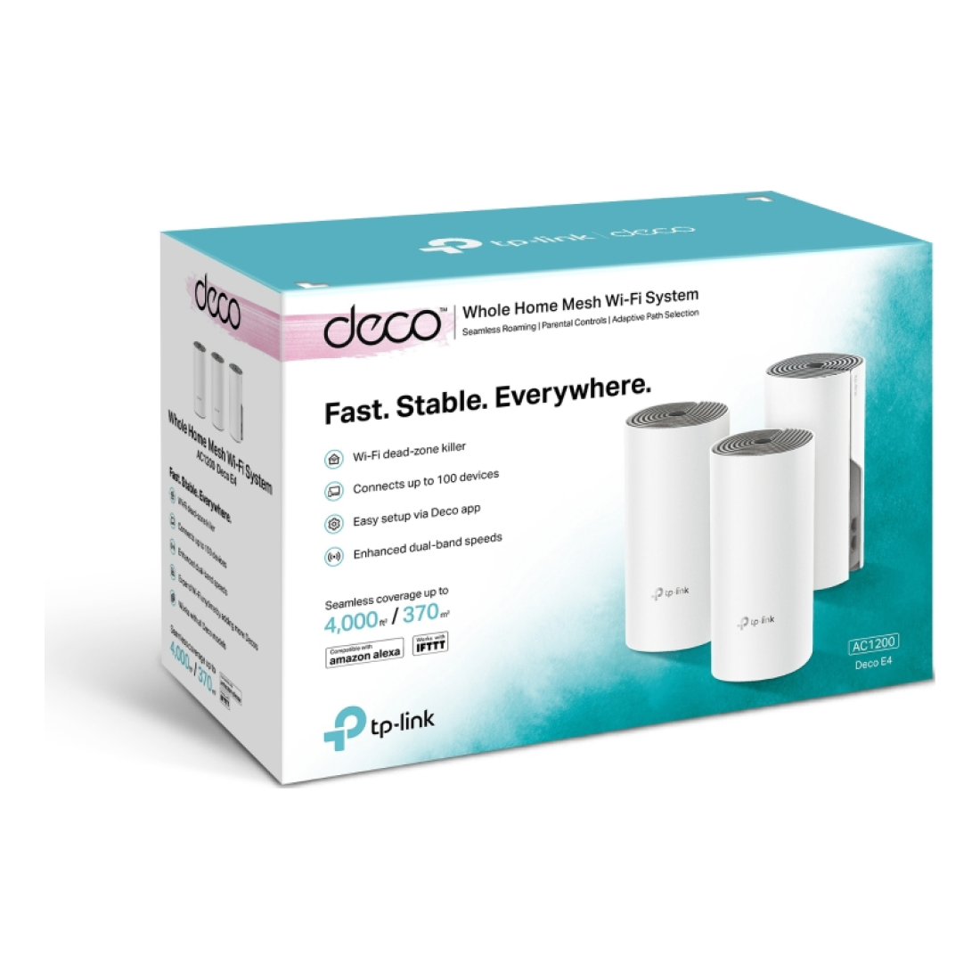 Kit Sistema MESH TP-LINK Deco E4(3-Pack)