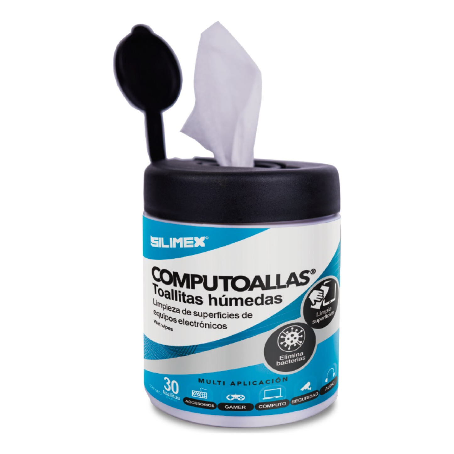 Toallas Húmedas SILIMEX COMPUTOALLAS
