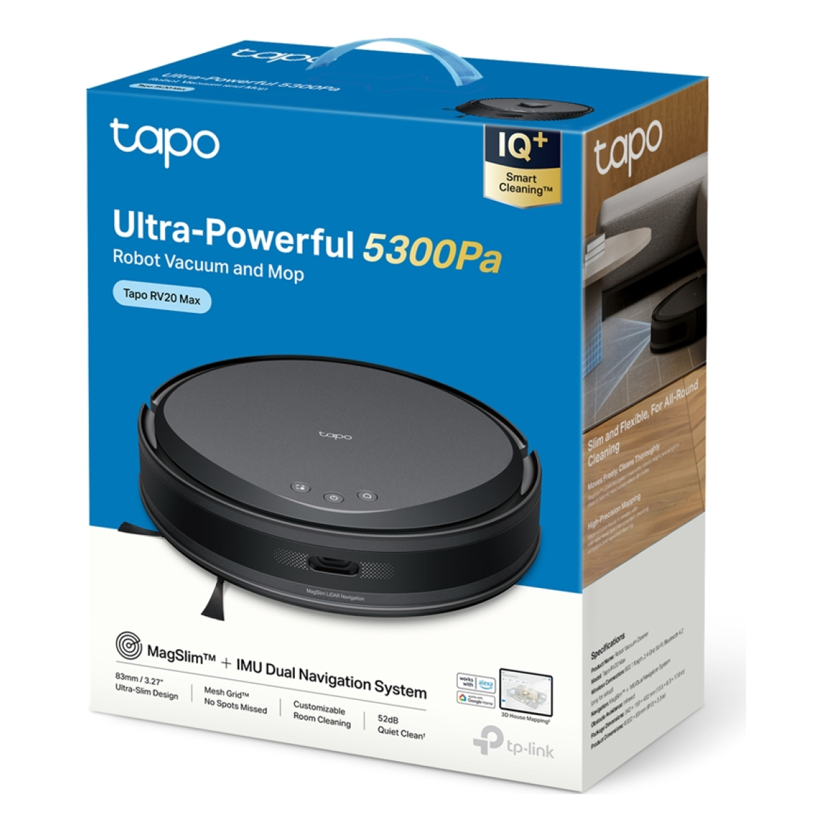 Aspiradoras TP-LINK Tapo RV20 Max