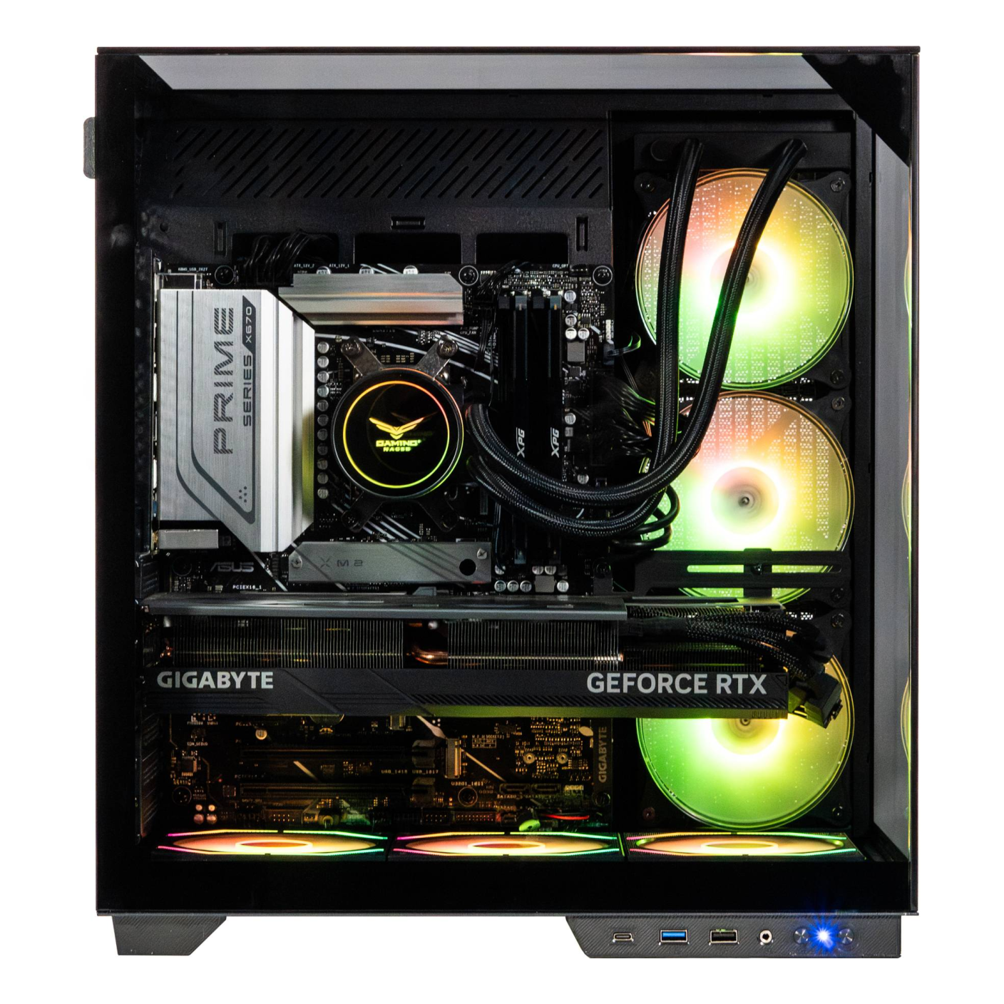 Gabinetes Gaming Naceb Technology NA-0639