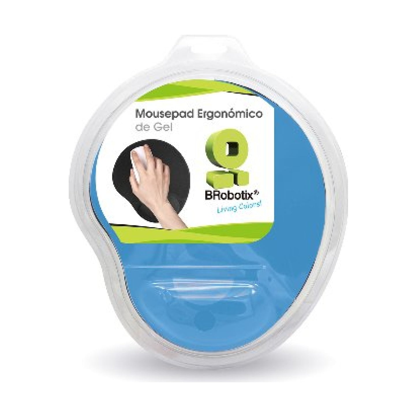 MOUSEPAD BROBOTIX TIPO GEL TURQUESA