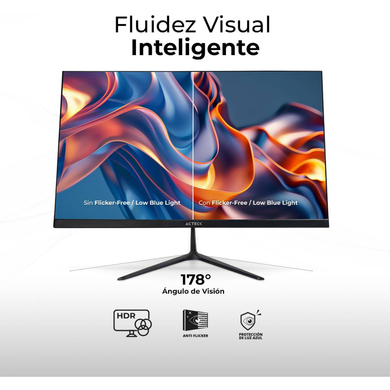 Monitores ACTECK CAPTIVE VIVID SP245