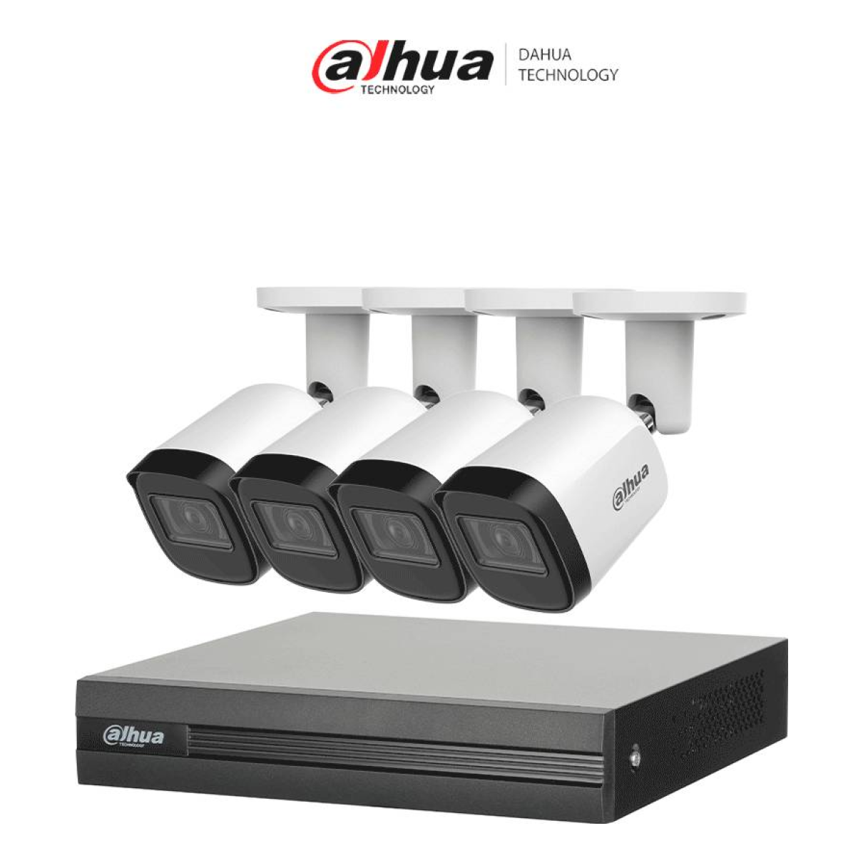 Kit de video vigilancia Dahua Technology KITXVR1B04H-I4B2A51-U