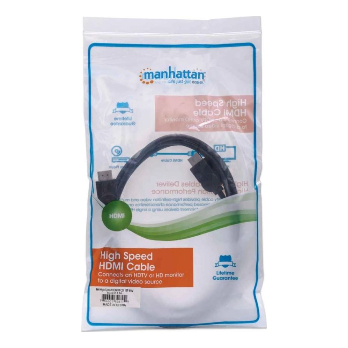 Cable HDMI 4K MANHATTAN 306119