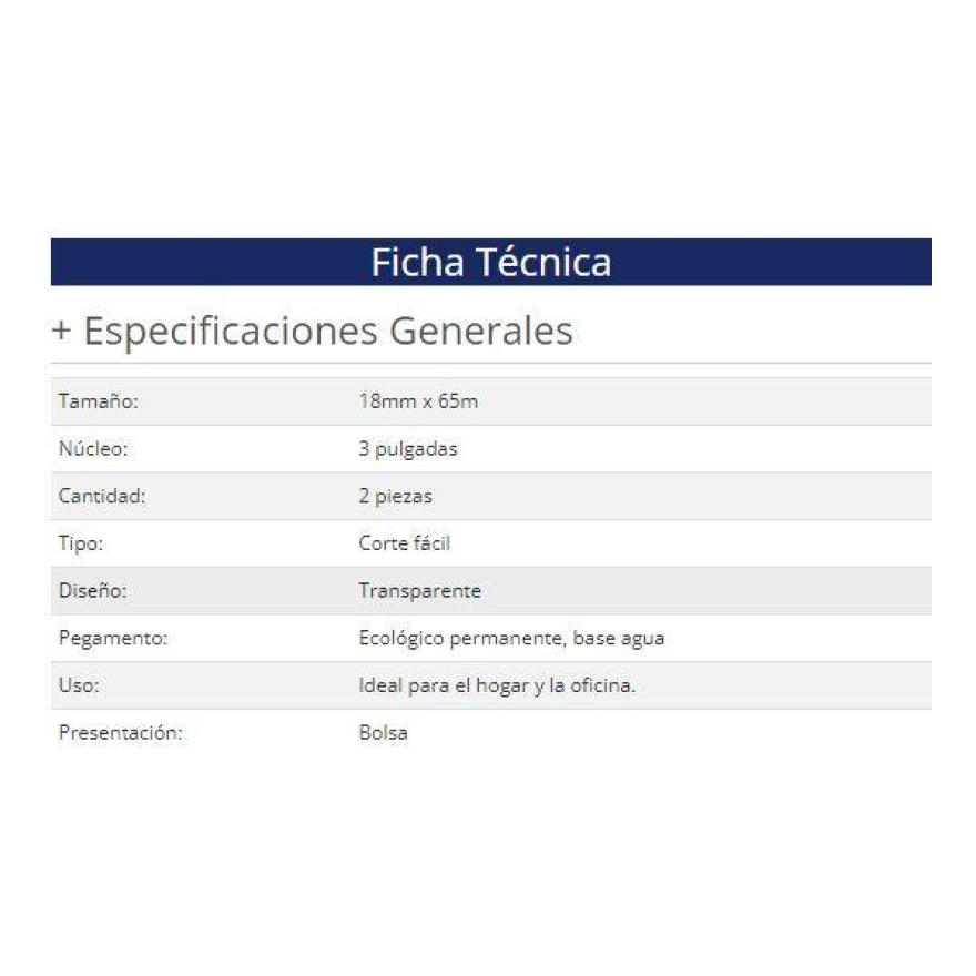 Cinta Adhesiva Nextep NE-607S