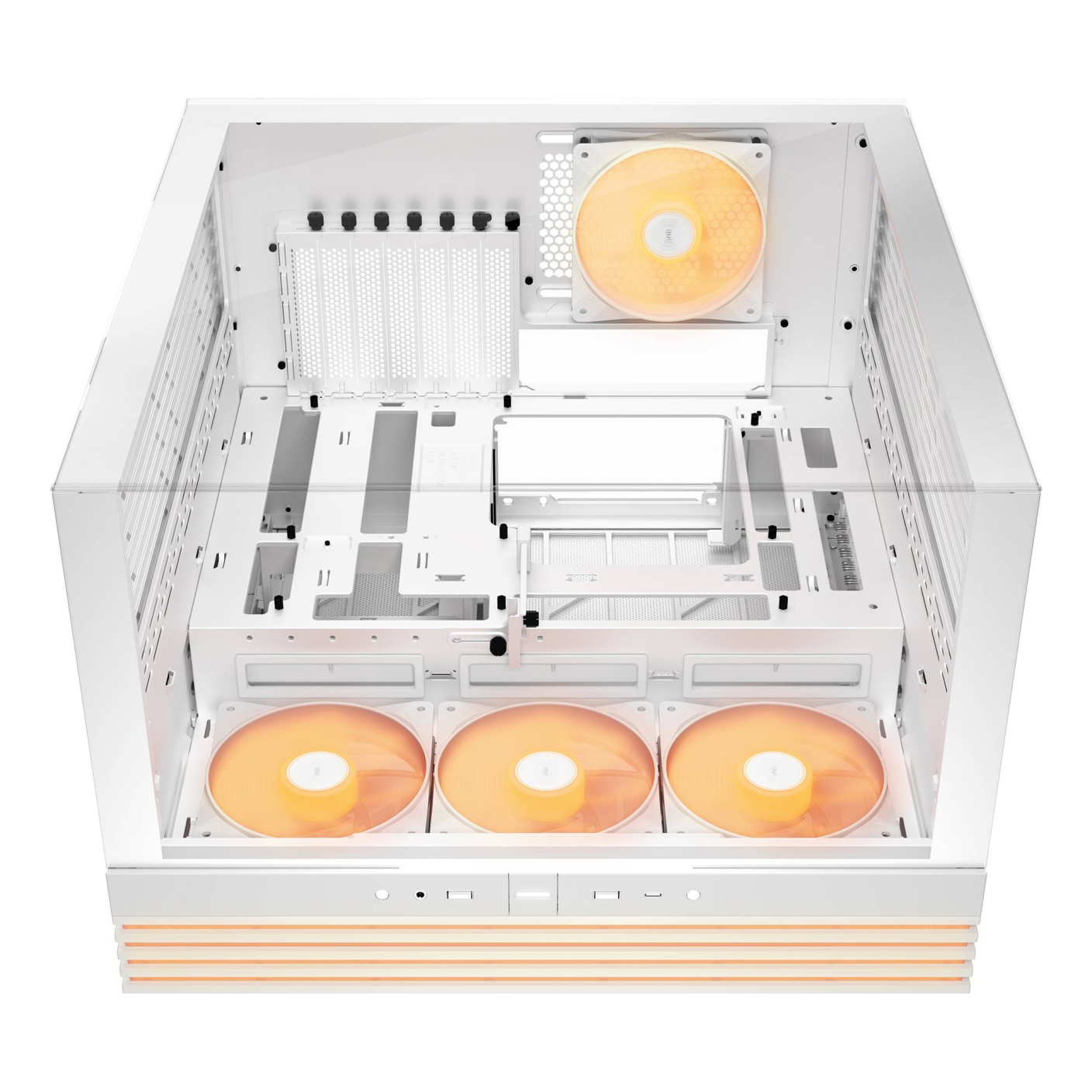 Gabinetes Gaming Be Quiet LIGHT BASE 600 LX WHITE