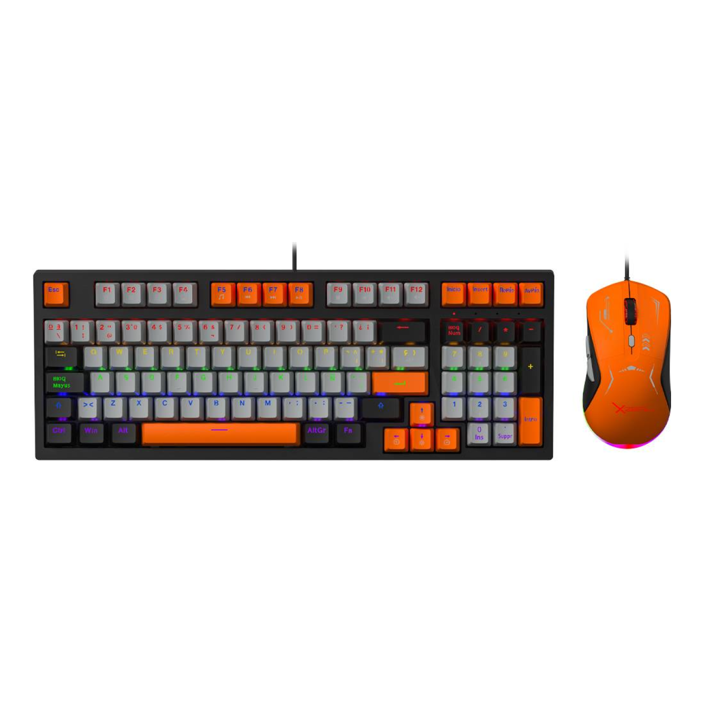 Kits de Teclado y Mouse Gaming Stylos XZPKT1NG