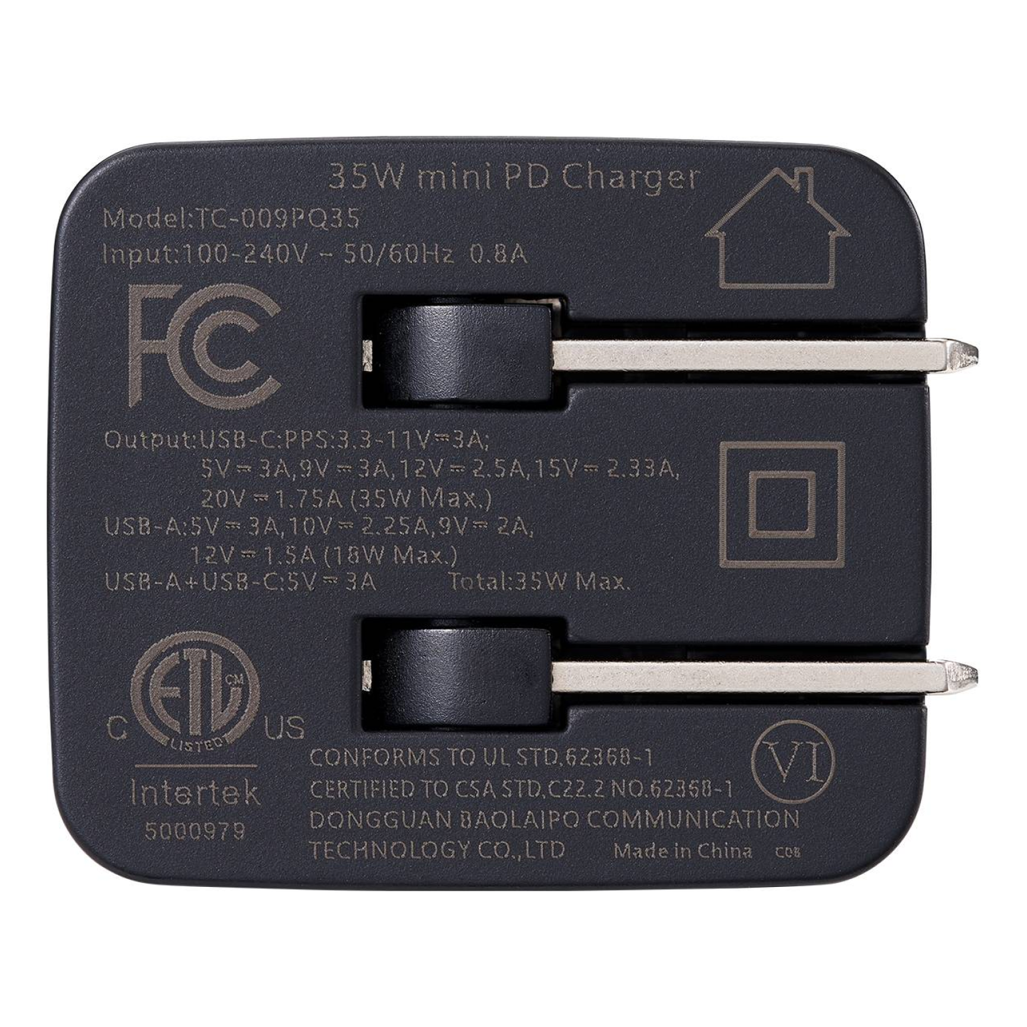 Cargadores ADATA CHARGERU-0352-QCPDBK