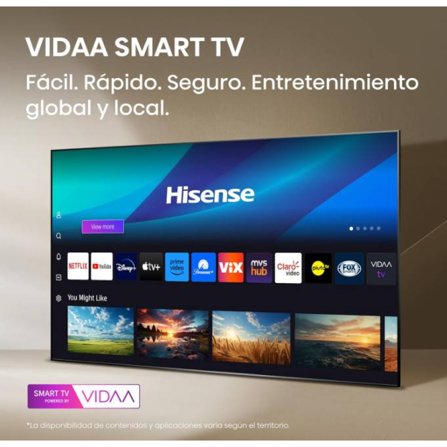 Televisiones Hisense 50A65NV
