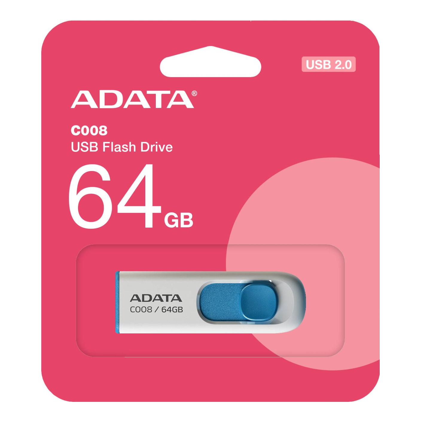 Memoria USB ADATA AC008-64G-RWE