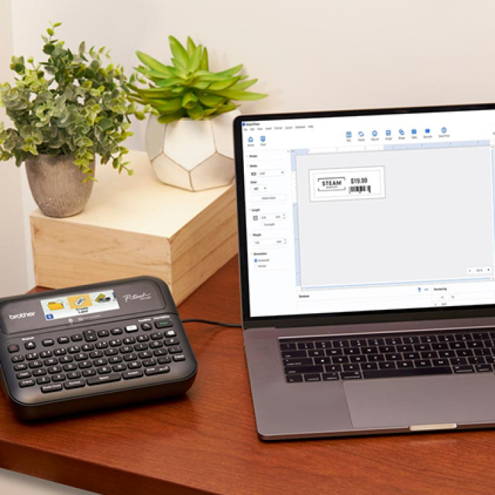 Rotulador Brother Transferencia Térmica Bluetooth Teclado QWERTY (PTD610BT)