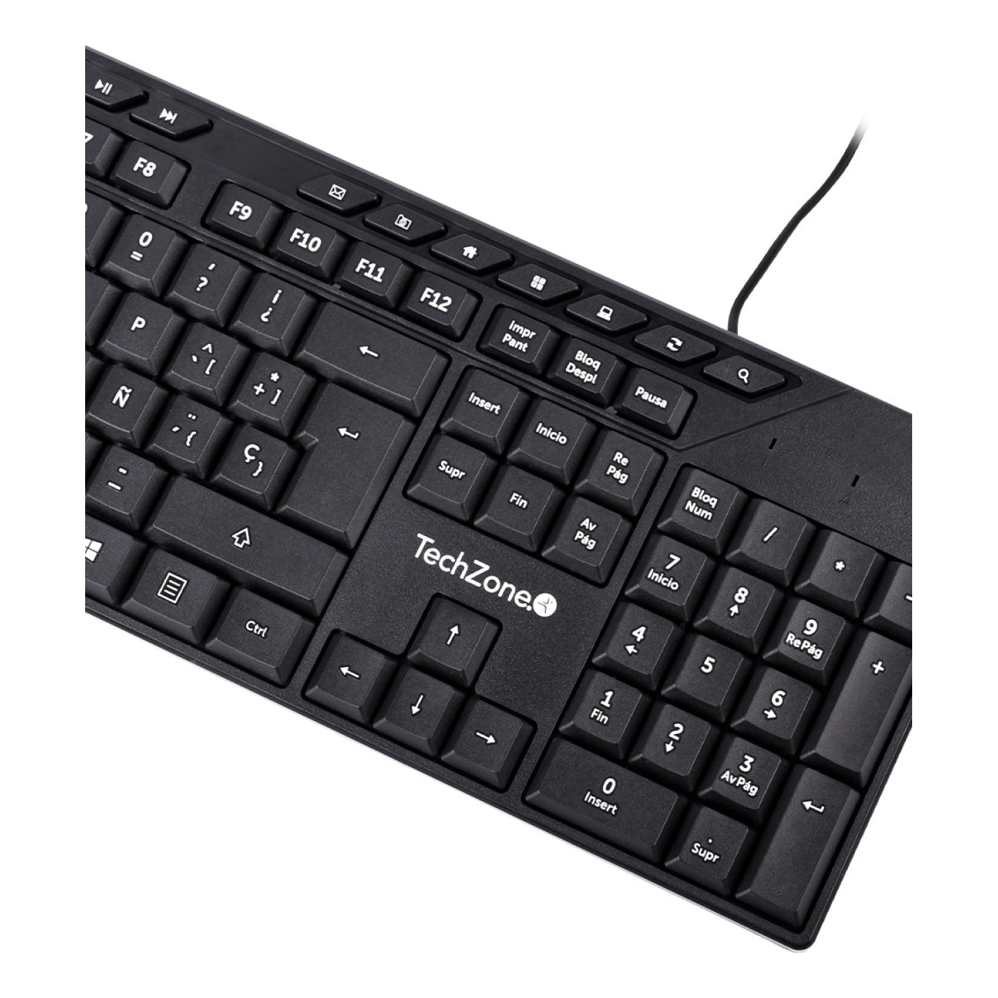 Kits para Teclado Y Mouse TECHZONE TZACCBA01